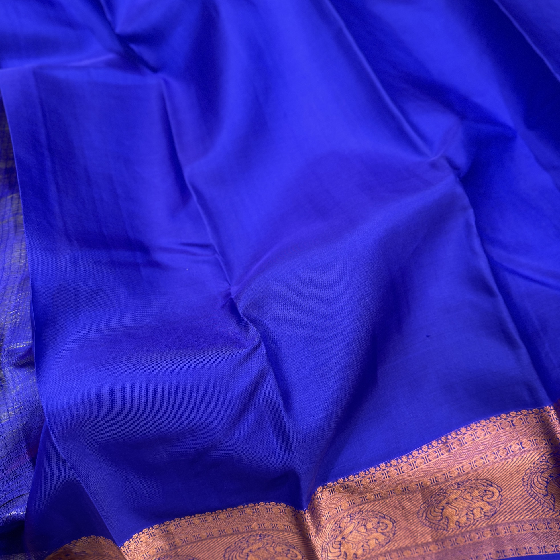 Fern Green Kanchipuram Silk Saree