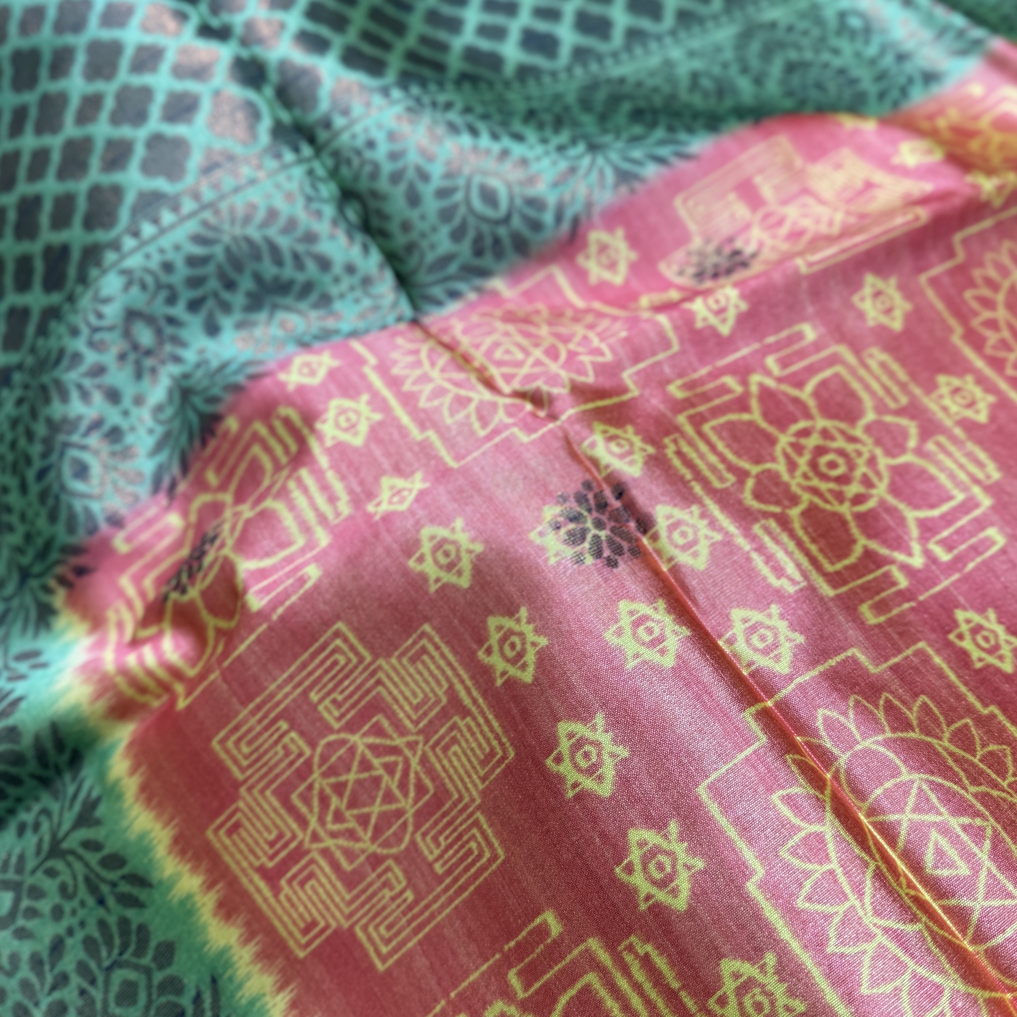 Rouge Pink Tussar Saree Rouge Pink Tussar Saree