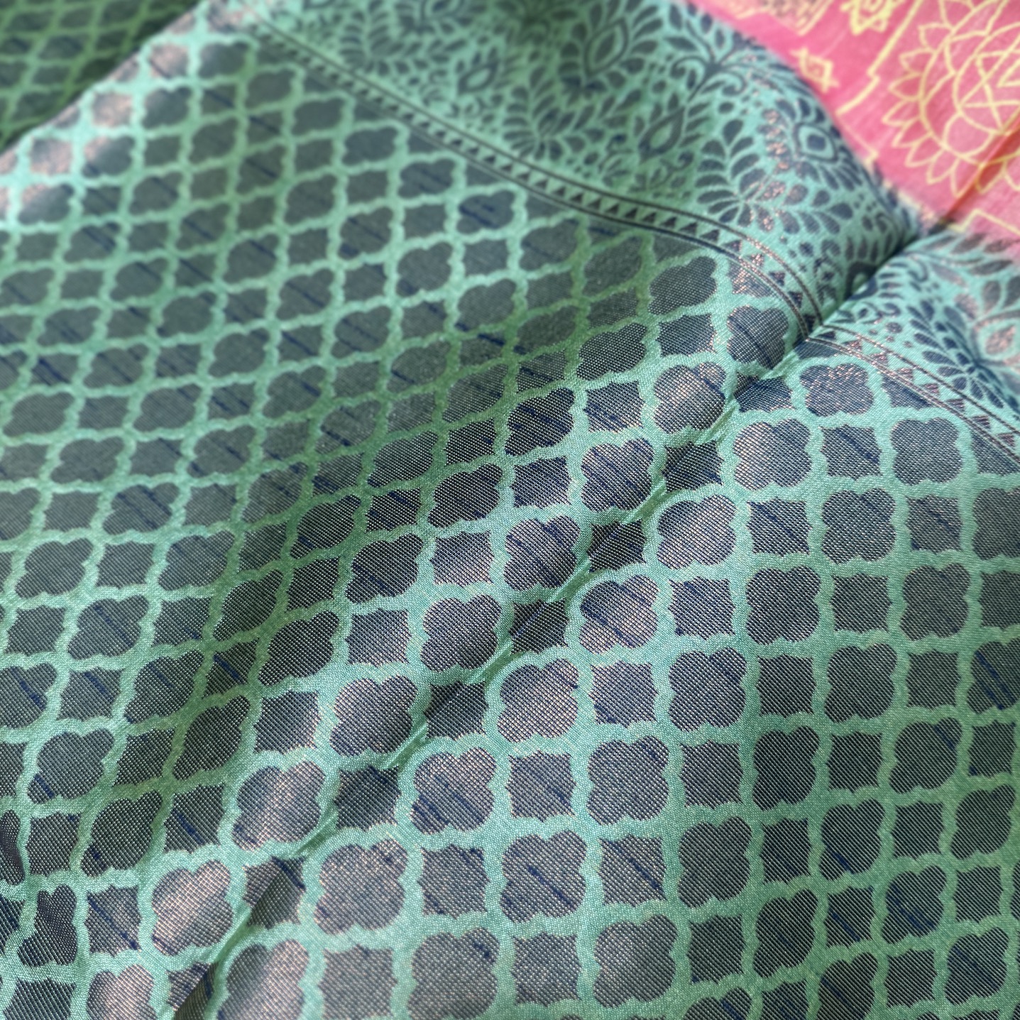 Rouge Pink Tussar Saree Rouge Pink Tussar Saree