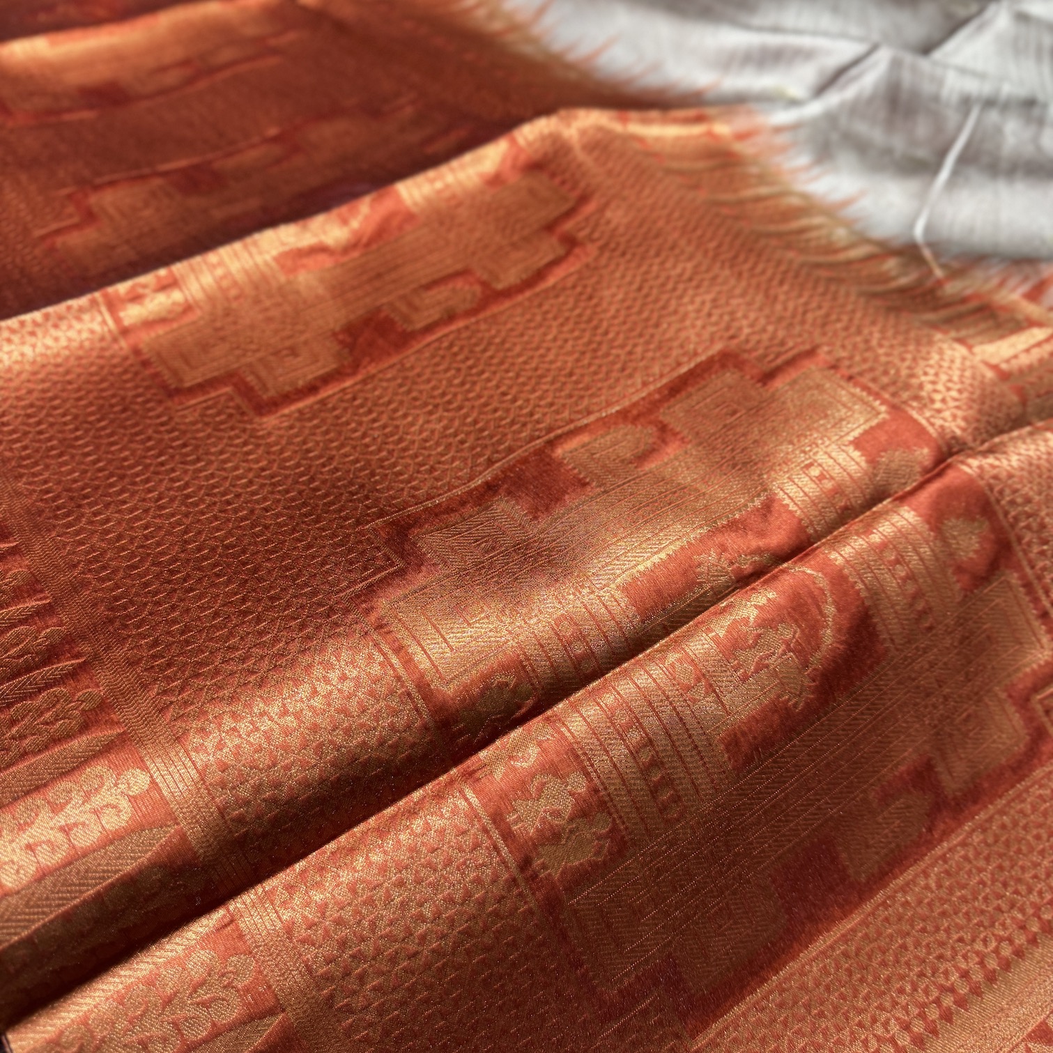 Silver Gray Tussar Saree Silver Gray Tussar Saree