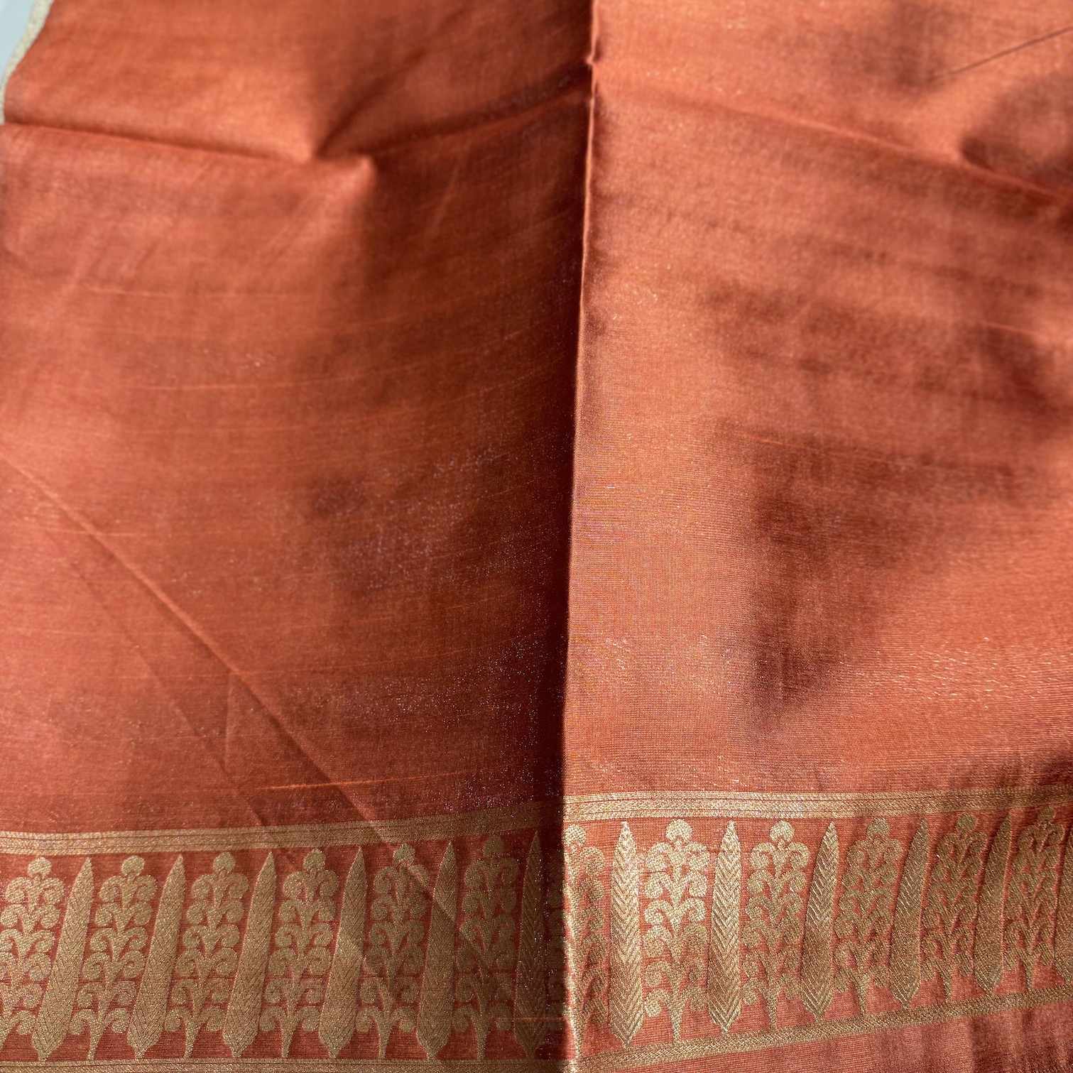 Silver Gray Tussar Saree Silver Gray Tussar Saree