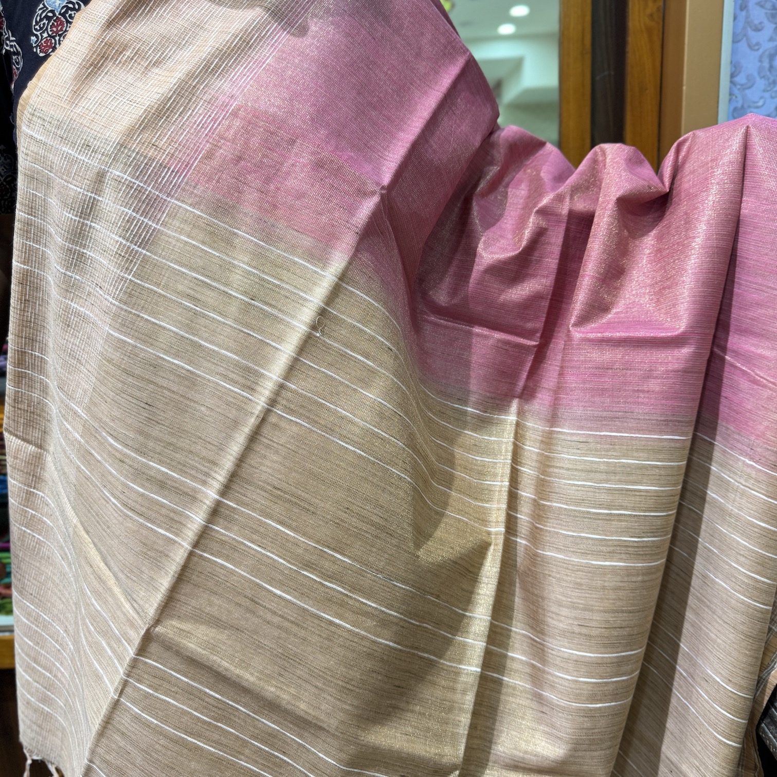 Fuschia Pink Kota Saree Fuschia Pink Kota Saree