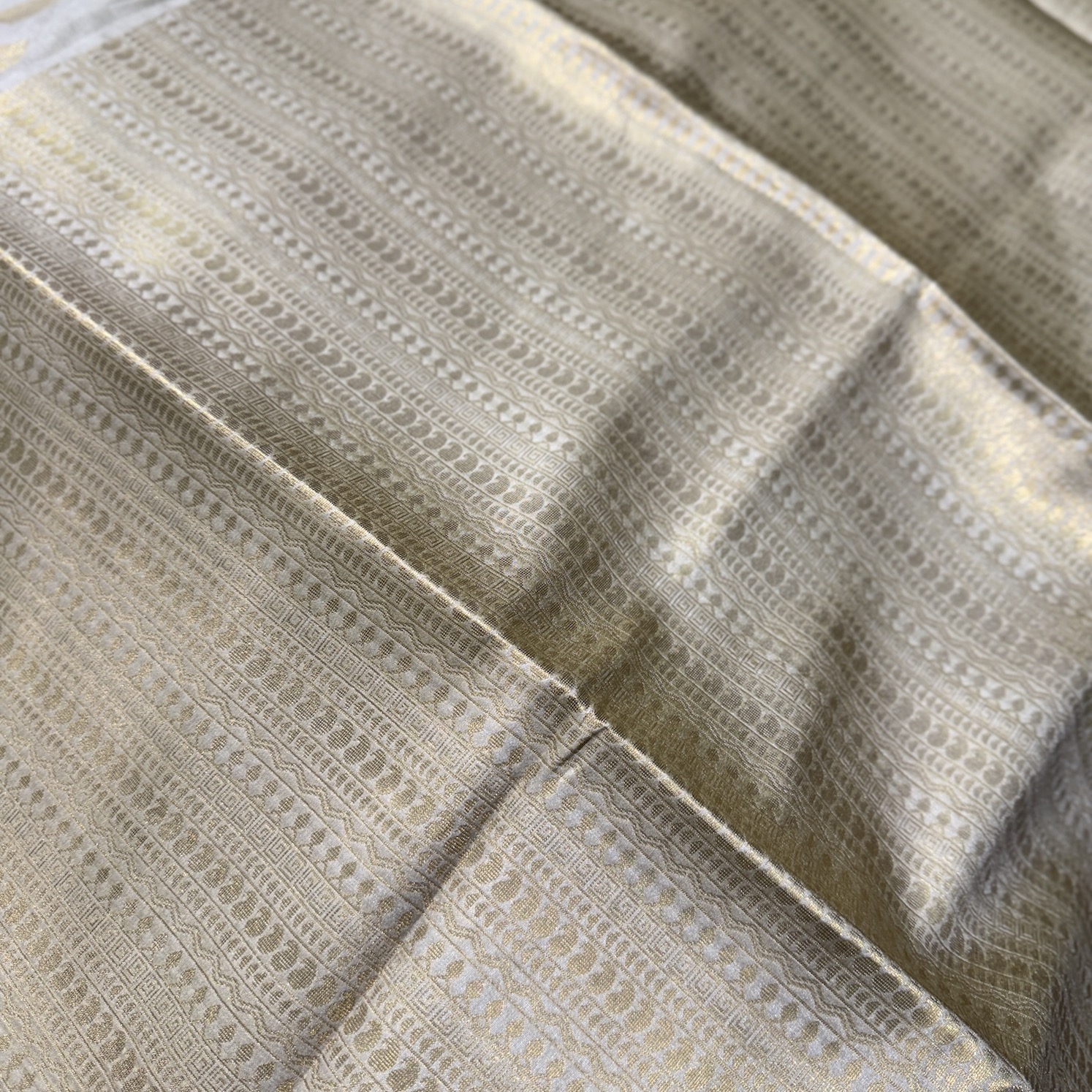 Vintage Gold Tussar Saree Vintage Gold Tussar Saree