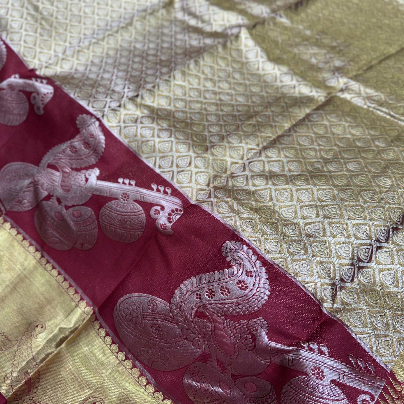 Latcha Thilagam Kanjivaram Tissue Latcha Thilagam Kanjivaram Tissue