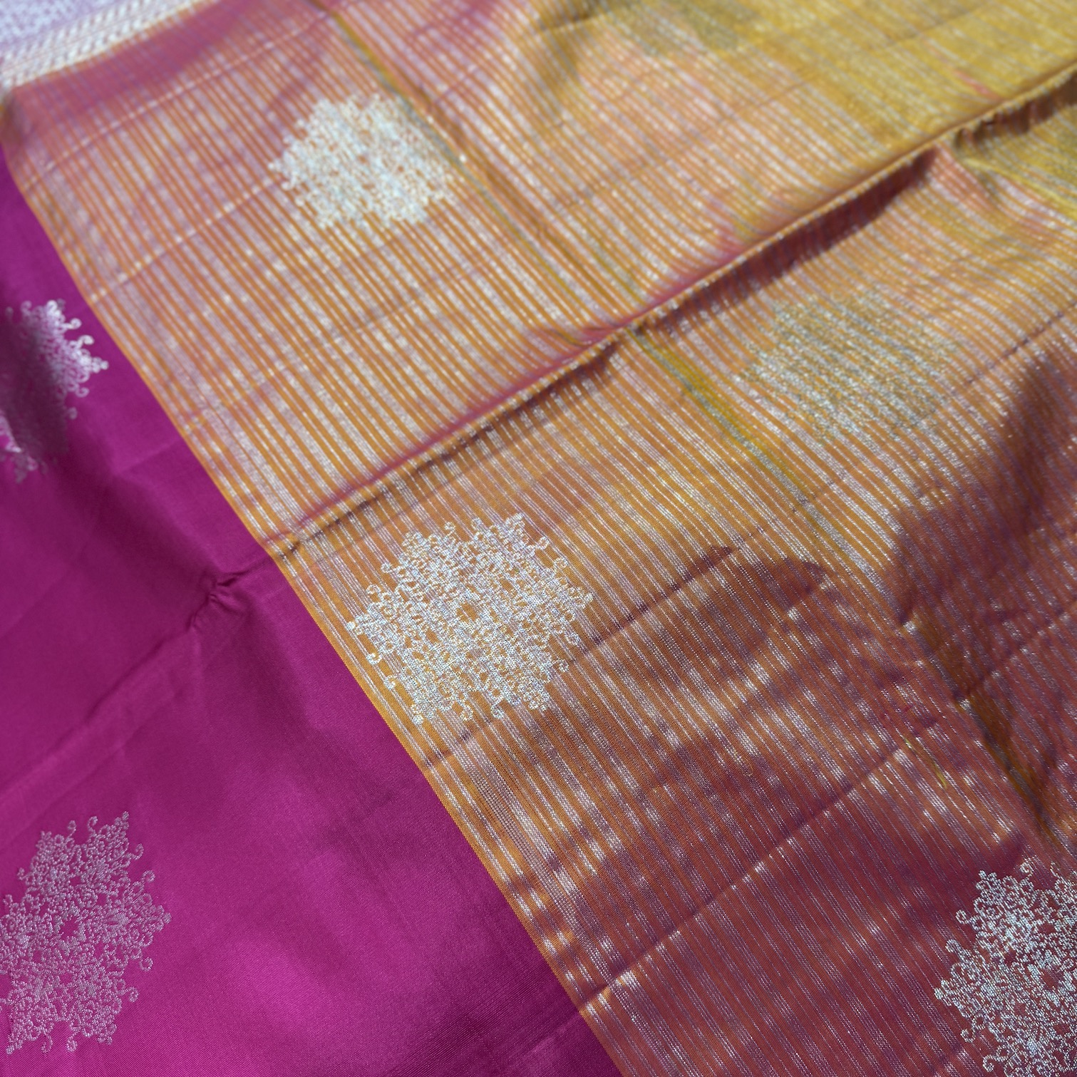 Crush Orange Soft Silk Saree Crush Orange Soft Silk Saree