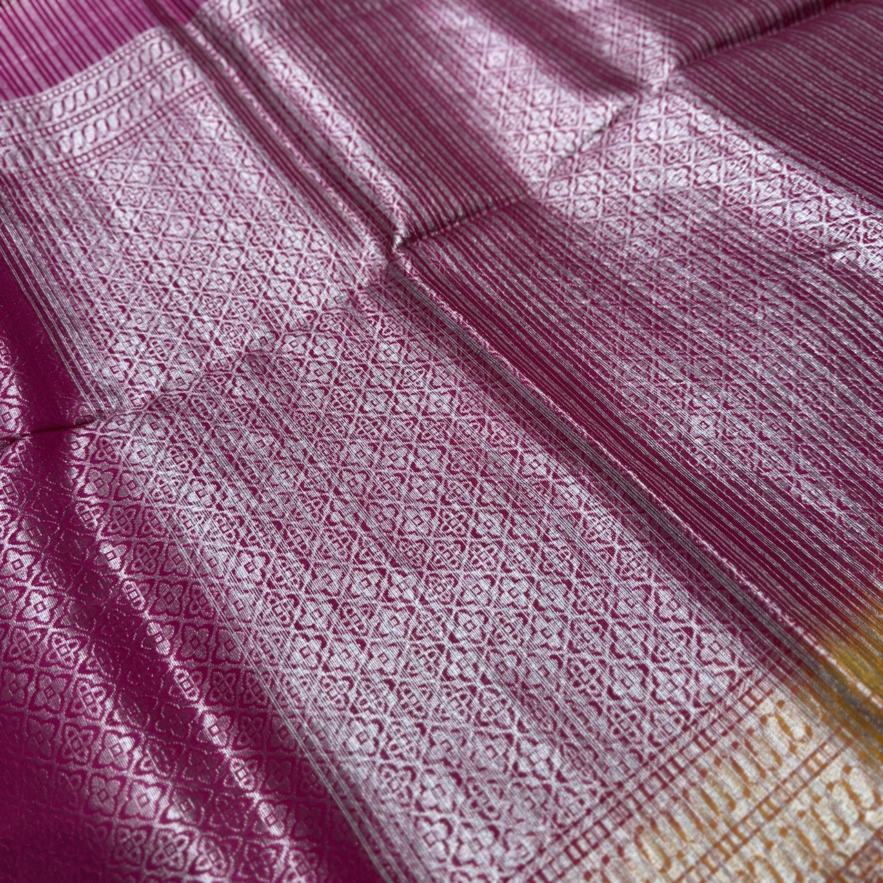 Crush Orange Soft Silk Saree Crush Orange Soft Silk Saree